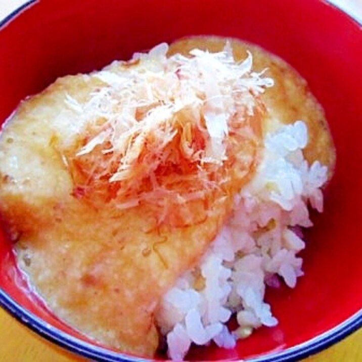 ツルッとおひとり様♪　とろろの小丼